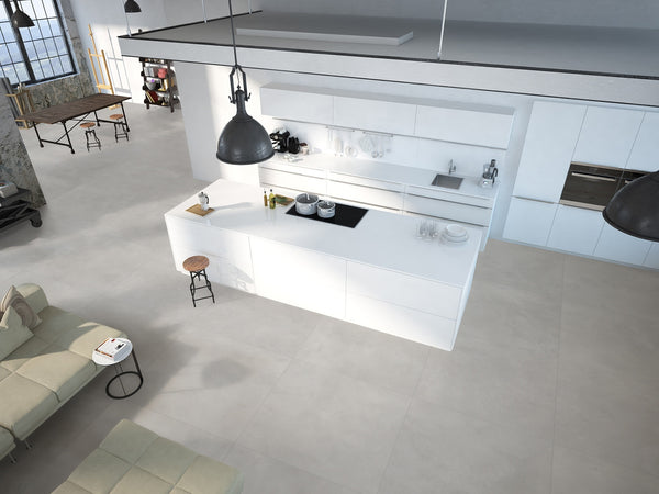 PORCELANATO BARCELONA PLATA ACETINADO 84X84 EXTRA  CÓDIGO 5197